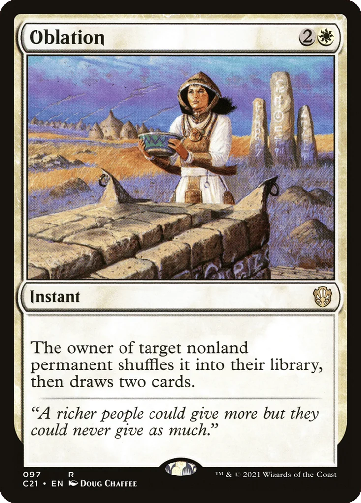 Oblation · Commander 2021