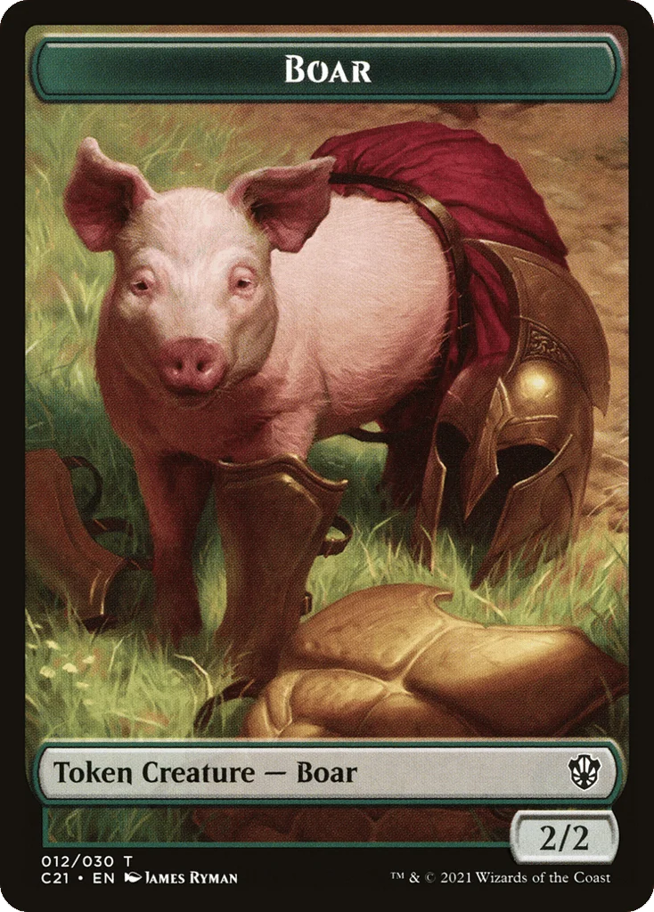 Boar · Commander 2021