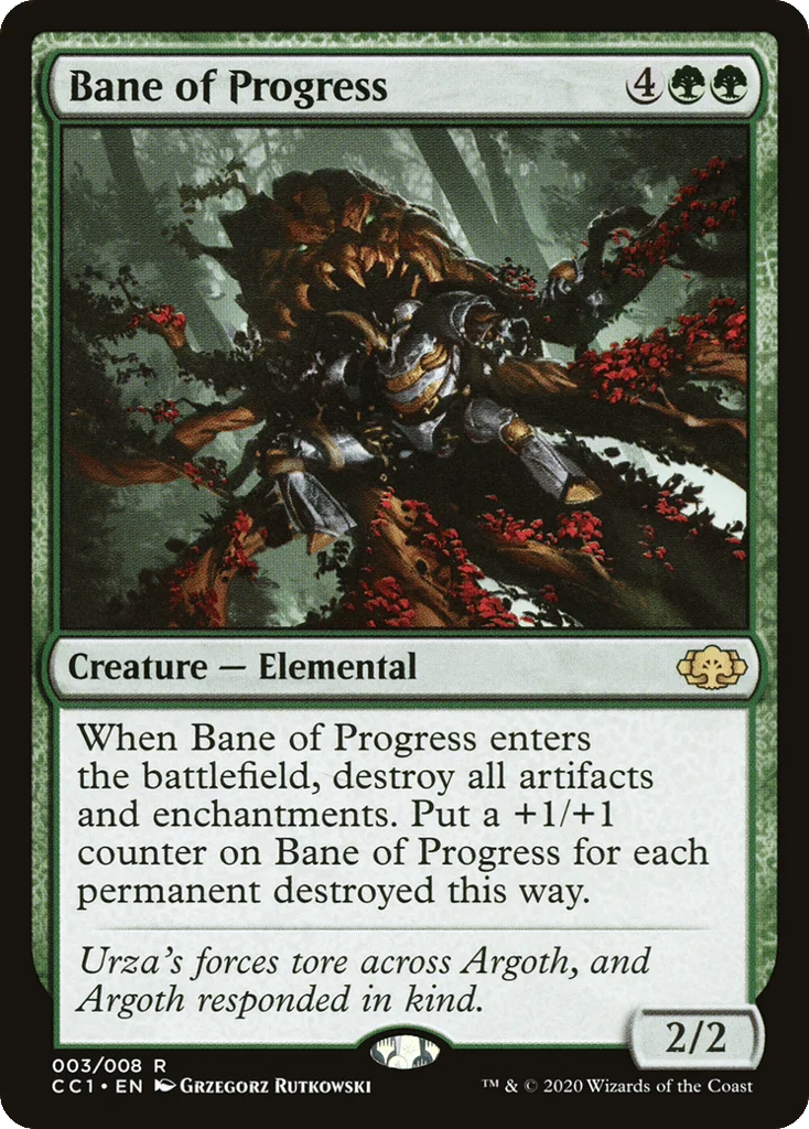 Bane of Progress · Commander Collection: Green