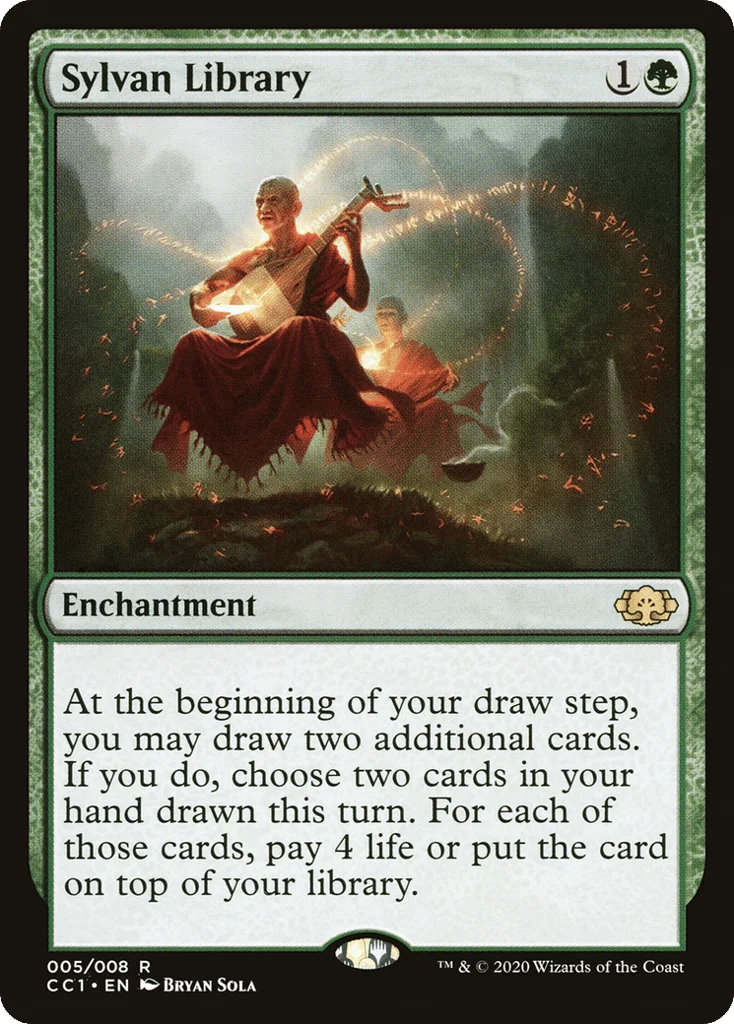 Sylvan Library · Commander Collection: Green