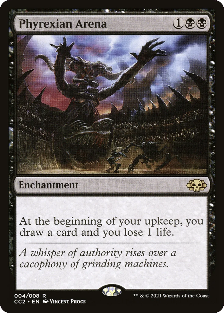 Phyrexian Arena · Commander Collection: Black