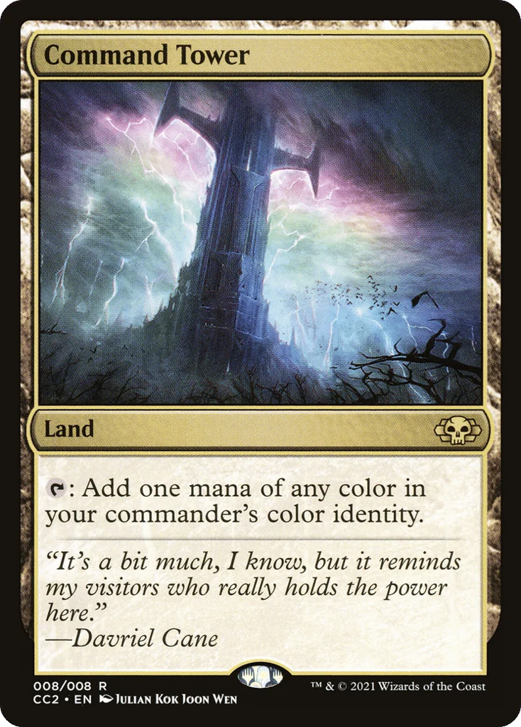 Command Tower · Commander Collection: Black