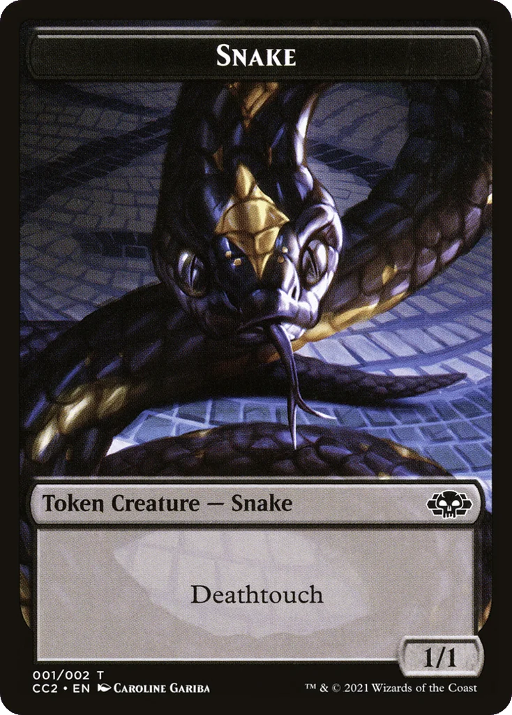 Snake // Zombie · Commander Collection: Black