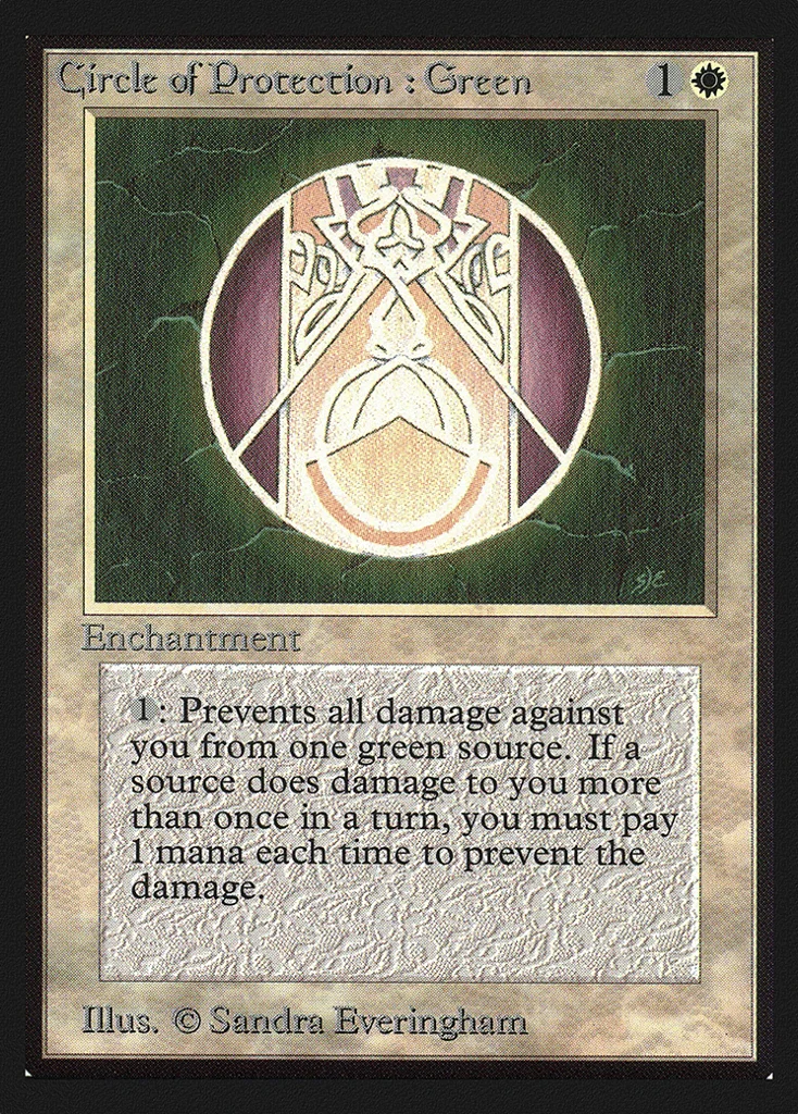 Circle of Protection: Green · Collectors' Edition