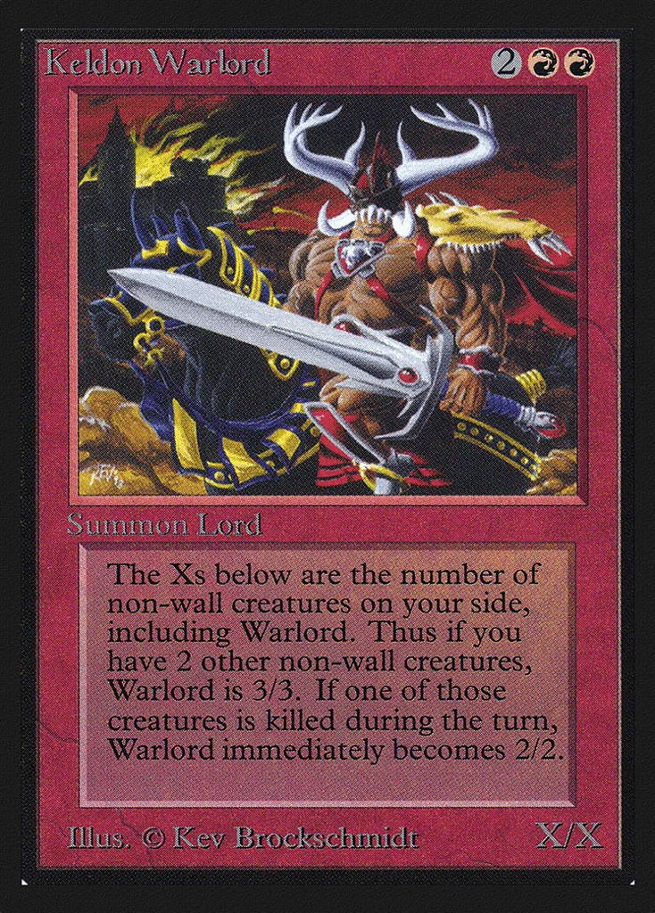Keldon Warlord · Collectors' Edition