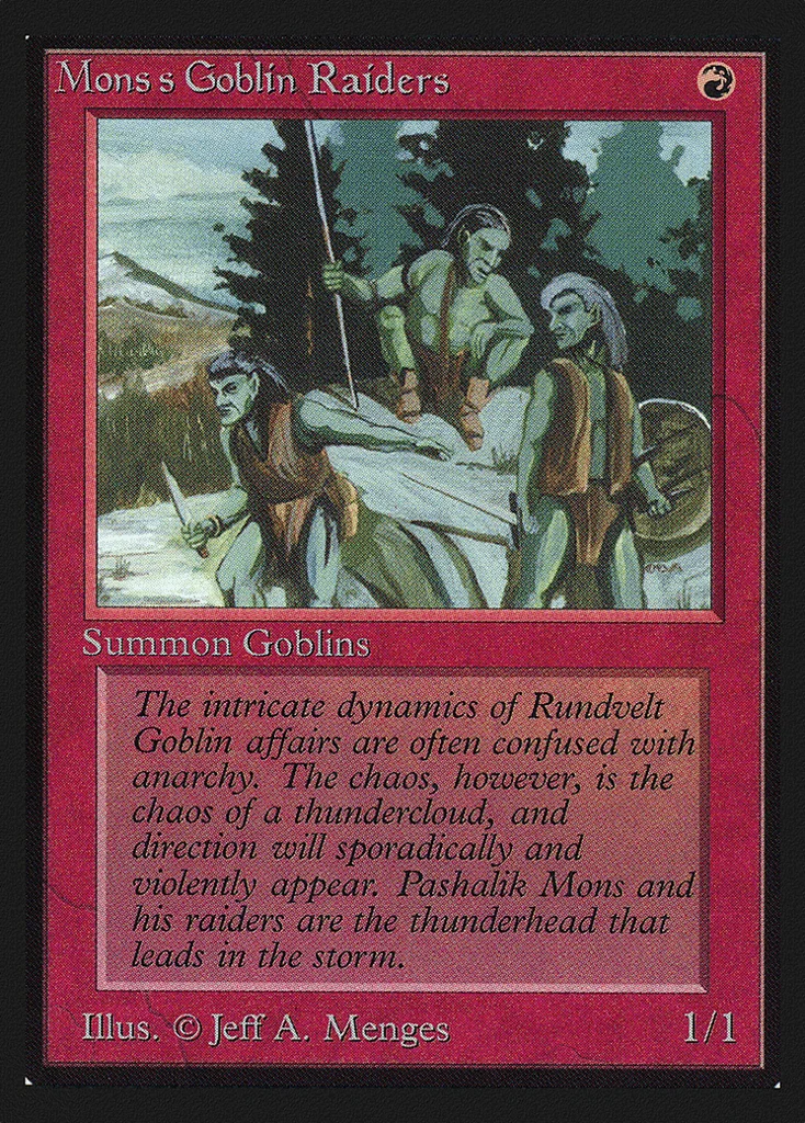 Mons's Goblin Raiders · Collectors' Edition