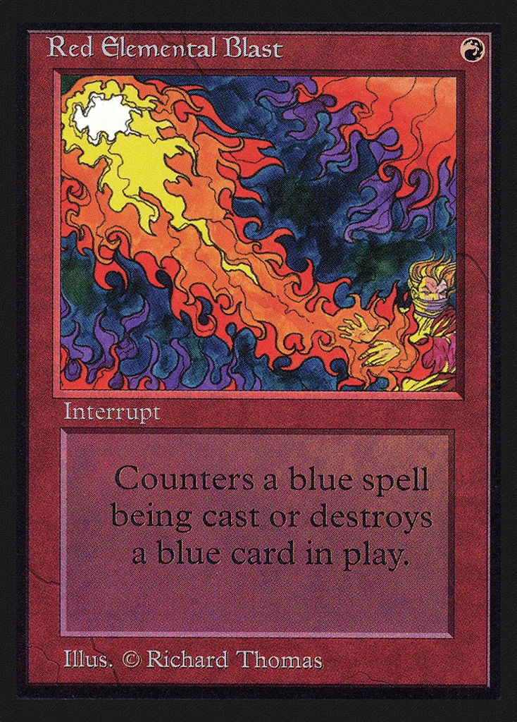 Red Elemental Blast · Collectors' Edition