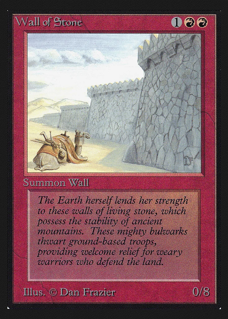 Wall of Stone · Collectors' Edition