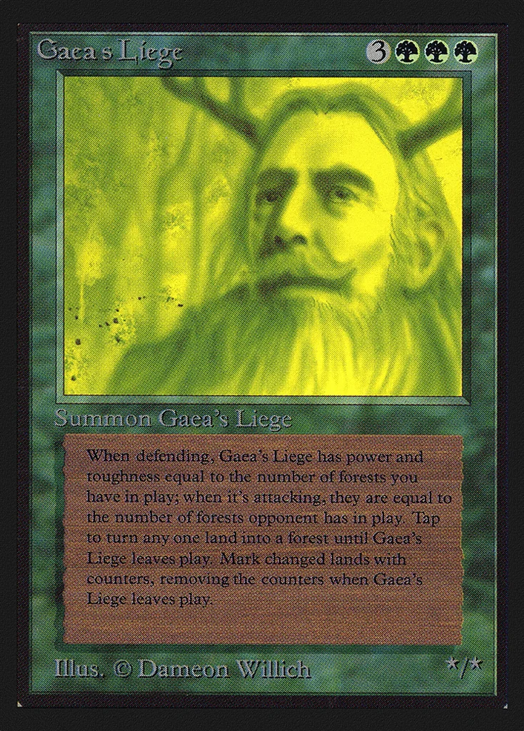 Gaea's Liege · Collectors' Edition