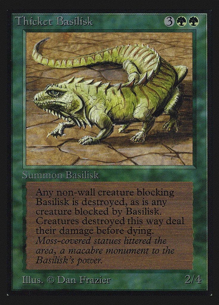 Thicket Basilisk · Collectors' Edition