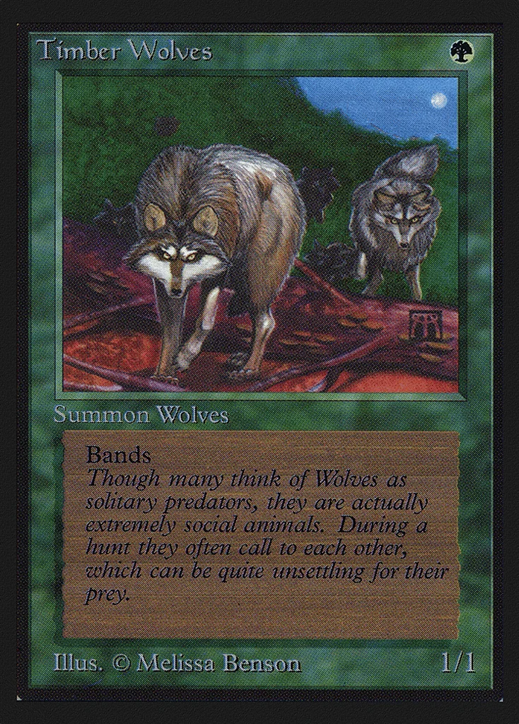 Timber Wolves · Collectors' Edition
