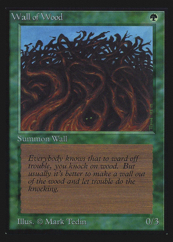 Wall of Wood · Collectors' Edition