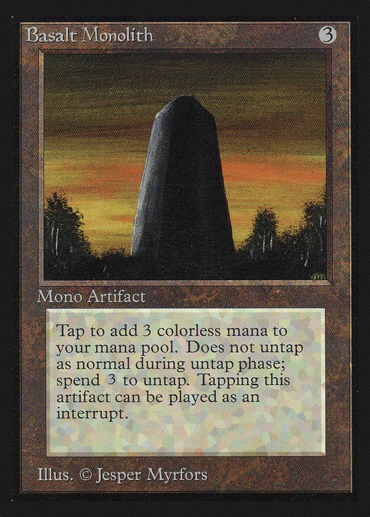 Basalt Monolith · Collectors' Edition