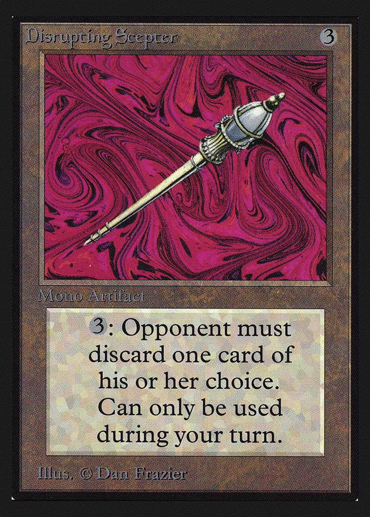 Disrupting Scepter · Collectors' Edition