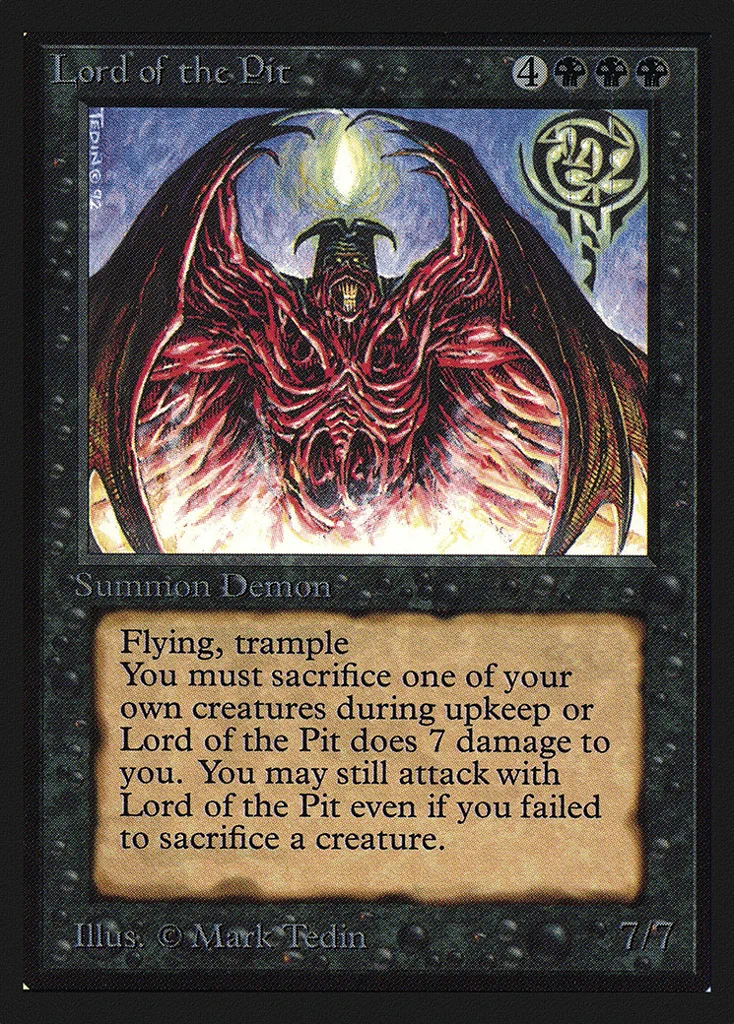 Lord of the Pit · Intl. Collectors' Edition
