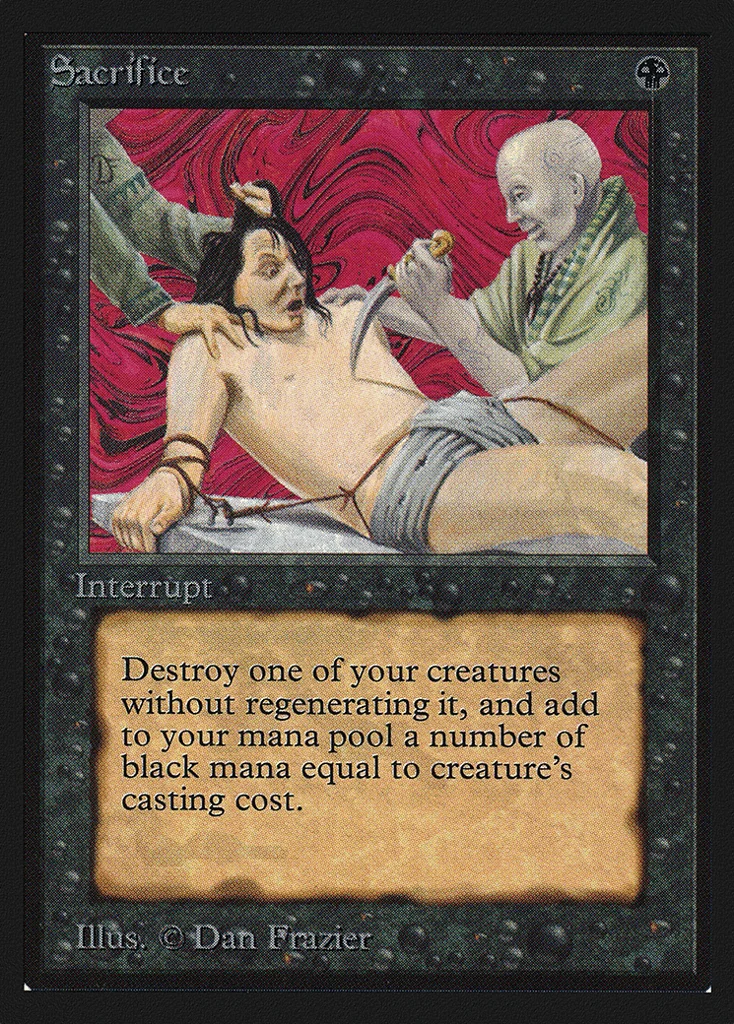 Sacrifice · Intl. Collectors' Edition