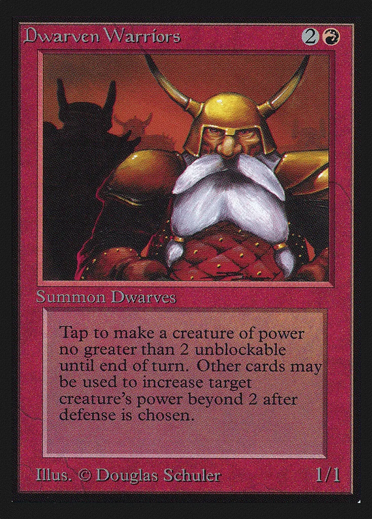Dwarven Warriors · Intl. Collectors' Edition
