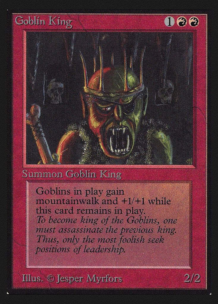 Goblin King · Intl. Collectors' Edition