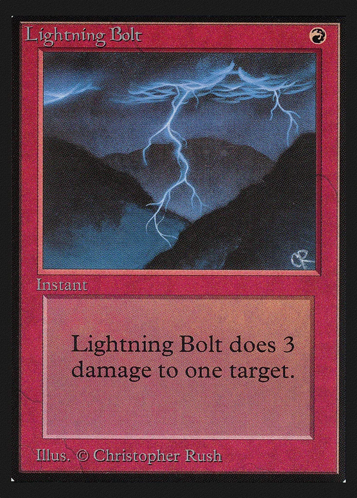 Lightning Bolt · Intl. Collectors' Edition