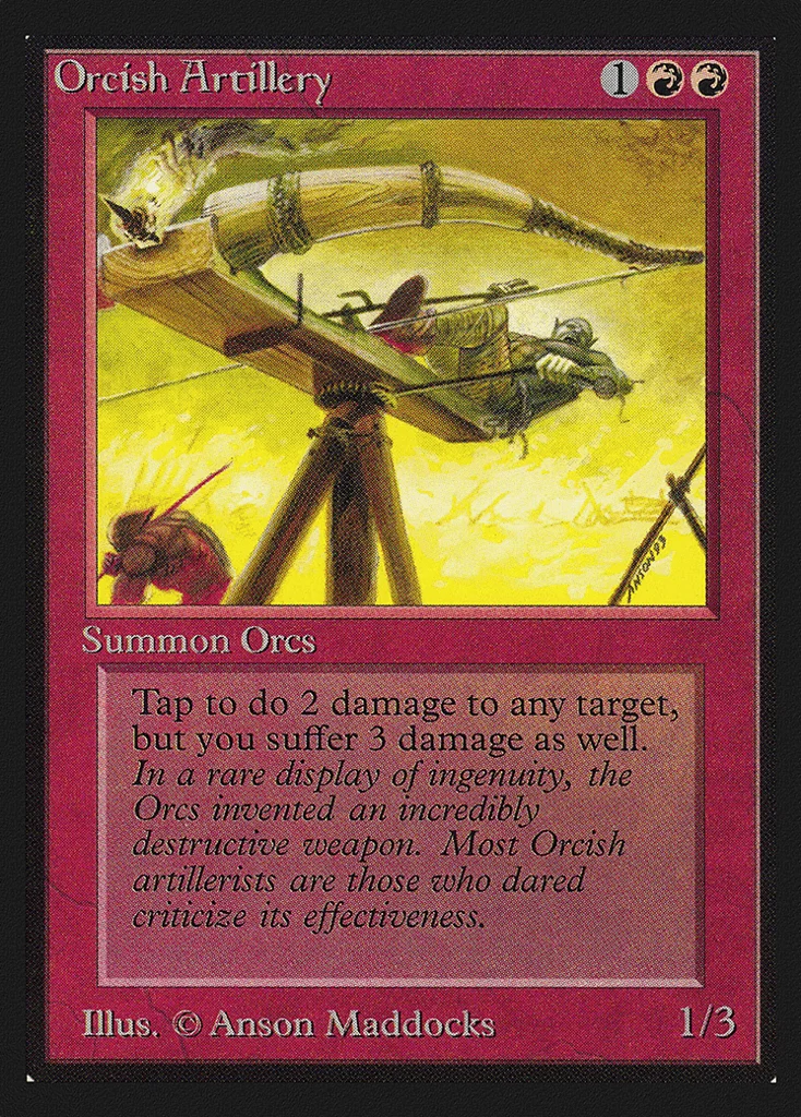 Orcish Artillery · Intl. Collectors' Edition