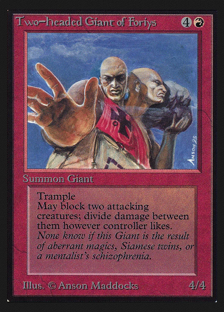 Two-Headed Giant of Foriys · Intl. Collectors' Edition