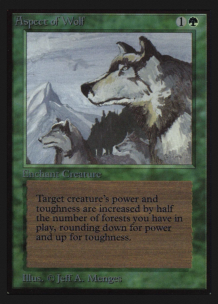 Aspect of Wolf · Intl. Collectors' Edition