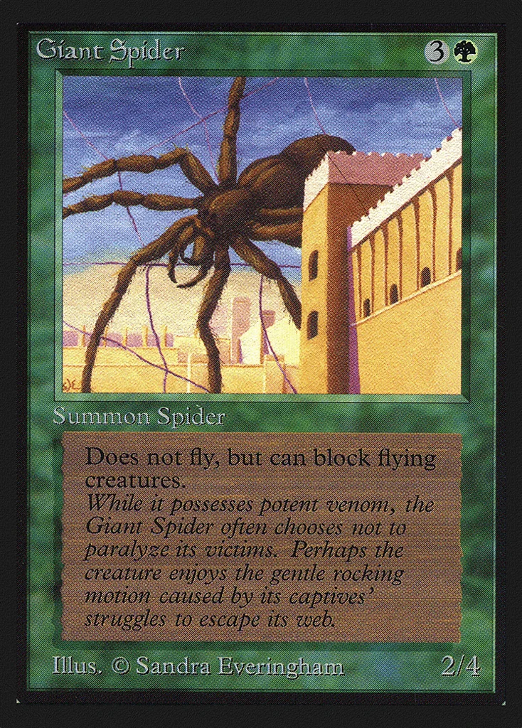 Giant Spider · Intl. Collectors' Edition