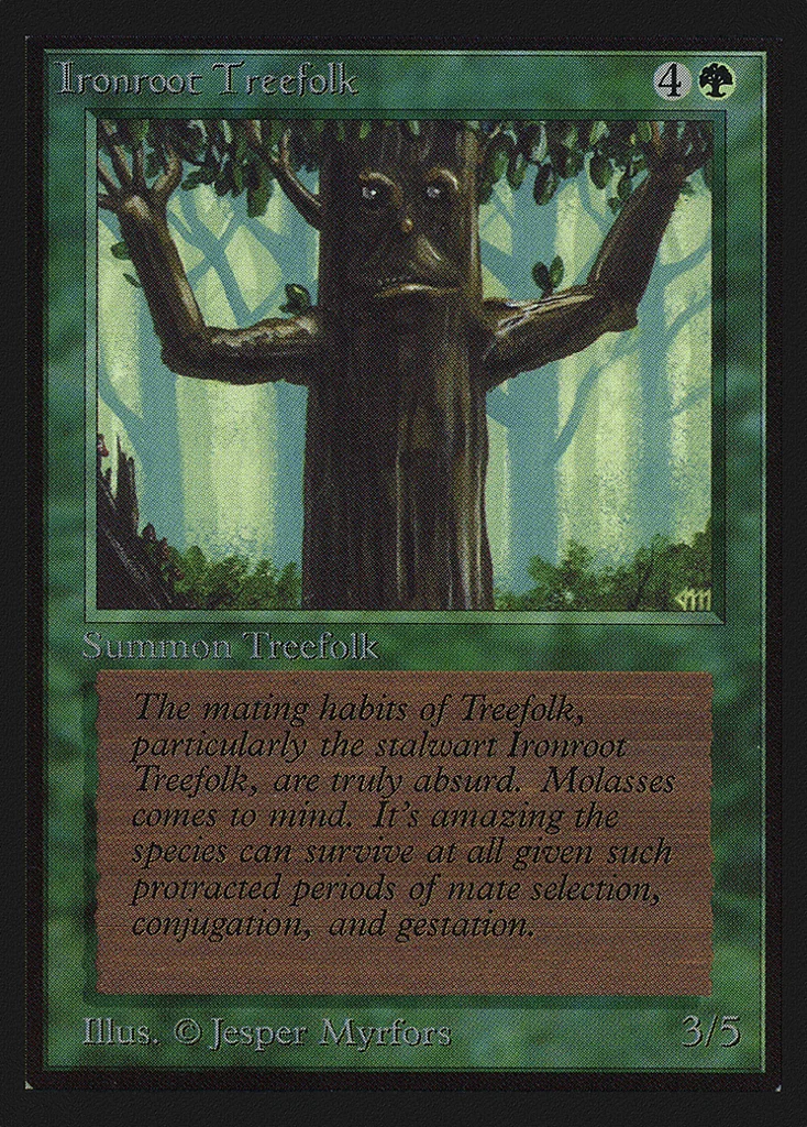 Ironroot Treefolk · Intl. Collectors' Edition