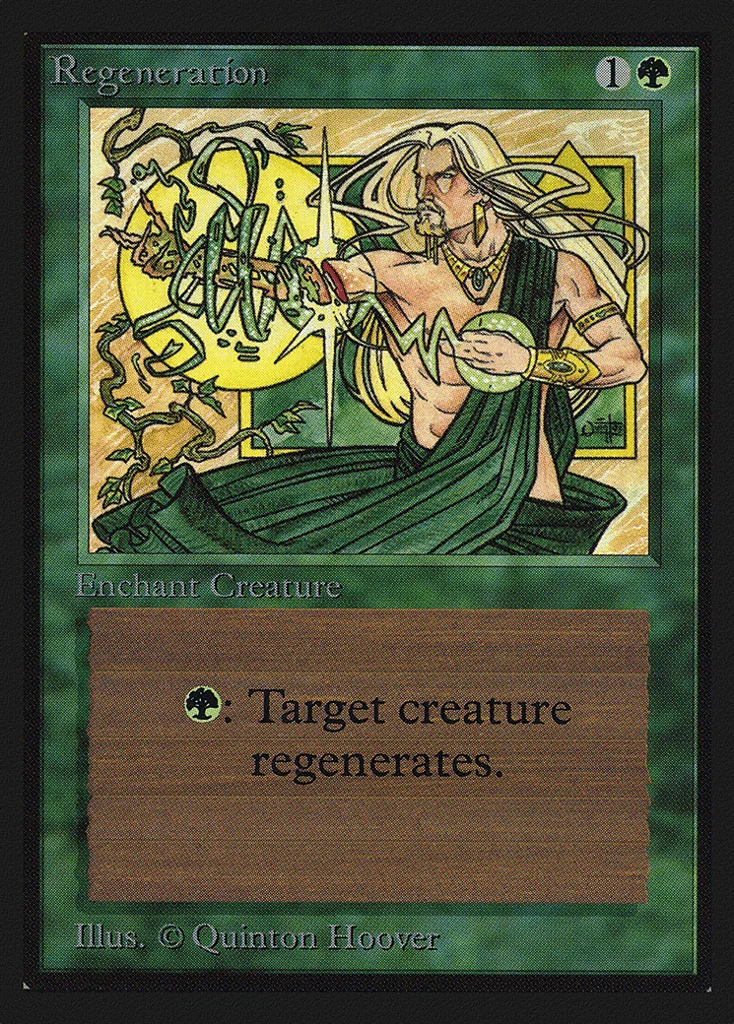 Regeneration · Intl. Collectors' Edition
