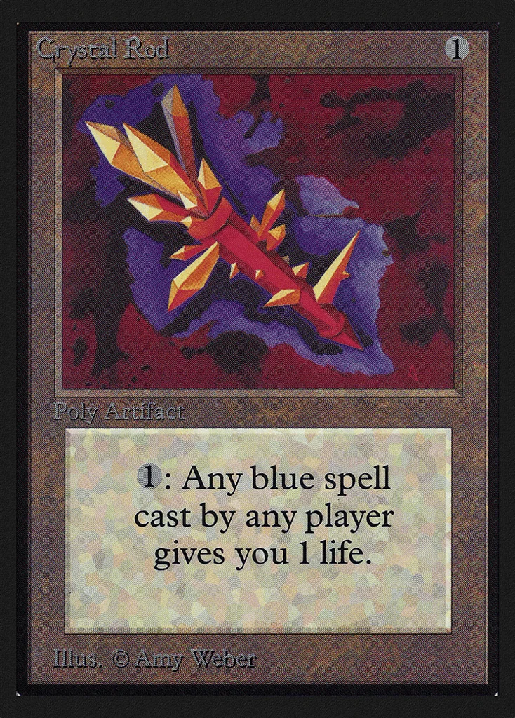 Crystal Rod · Intl. Collectors' Edition