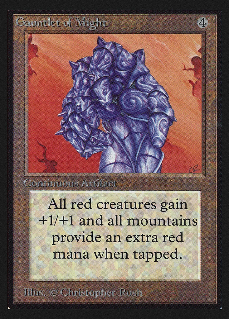 Gauntlet of Might · Intl. Collectors' Edition