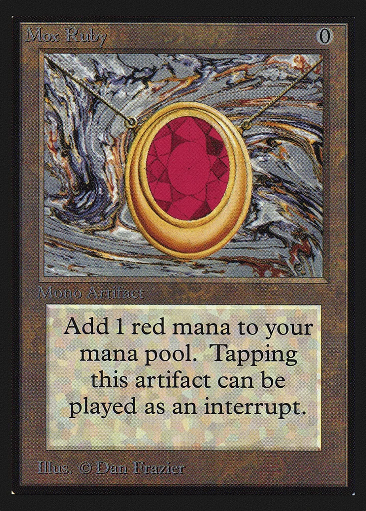 Mox Ruby · Intl. Collectors' Edition
