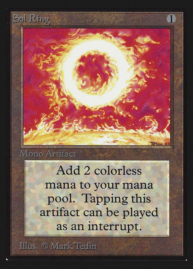 Sol Ring · Intl. Collectors' Edition