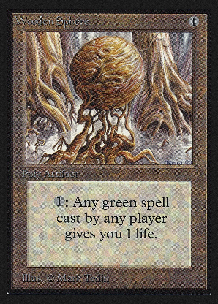 Wooden Sphere · Intl. Collectors' Edition