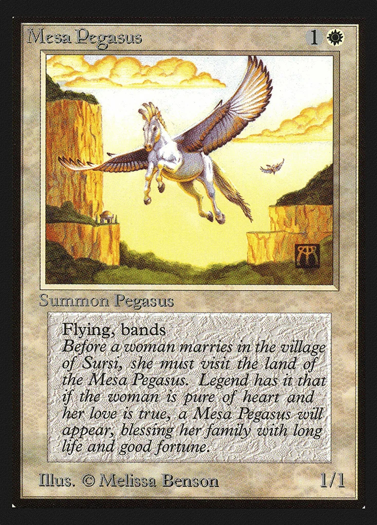 Mesa Pegasus · Intl. Collectors' Edition