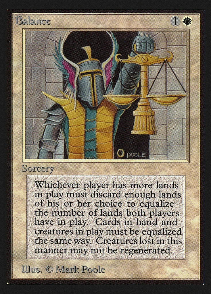 Balance · Intl. Collectors' Edition