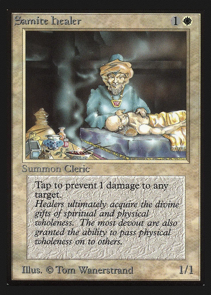 Samite Healer · Intl. Collectors' Edition