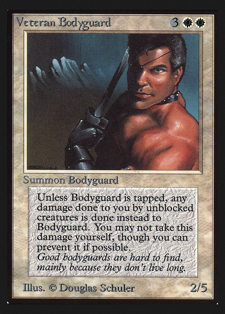 Veteran Bodyguard · Intl. Collectors' Edition