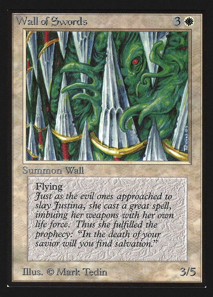 Wall of Swords · Intl. Collectors' Edition