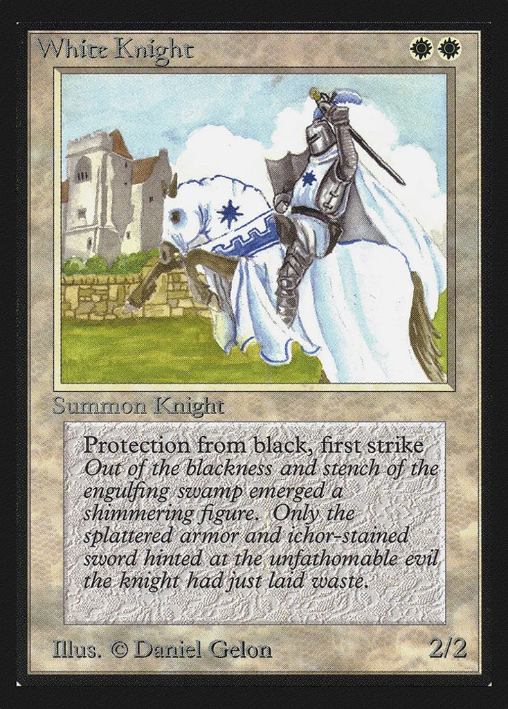 White Knight · Intl. Collectors' Edition