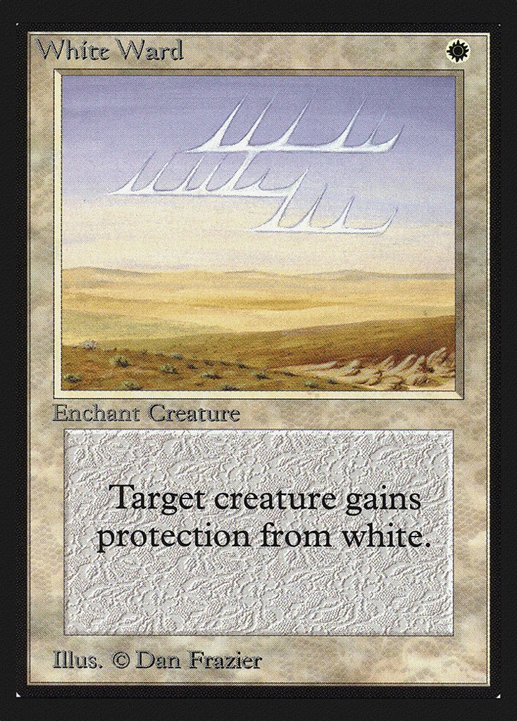 White Ward · Intl. Collectors' Edition