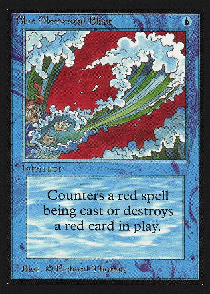 Blue Elemental Blast · Intl. Collectors' Edition