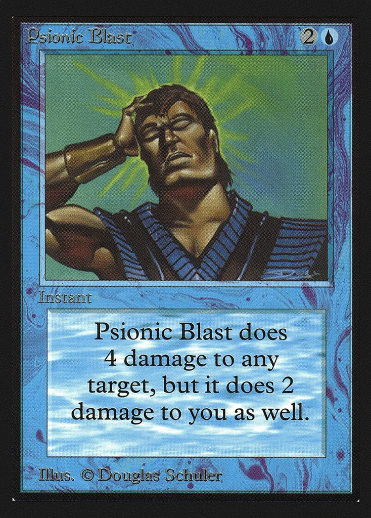 Psionic Blast · Intl. Collectors' Edition