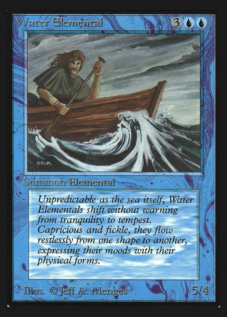Water Elemental · Intl. Collectors' Edition