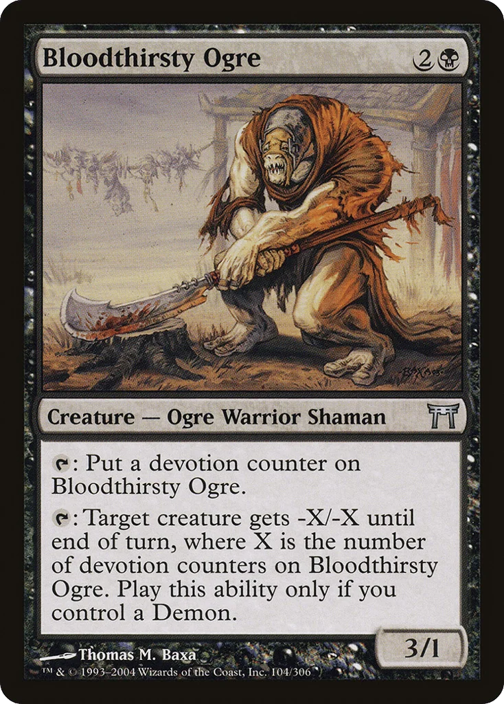 Bloodthirsty Ogre · Champions of Kamigawa