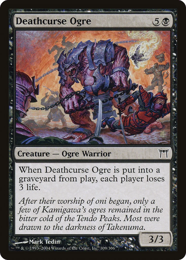 Deathcurse Ogre · Champions of Kamigawa