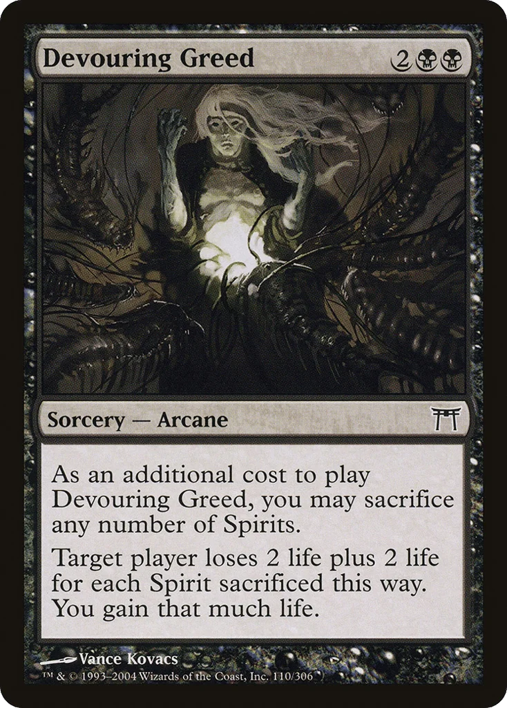 Devouring Greed · Champions of Kamigawa