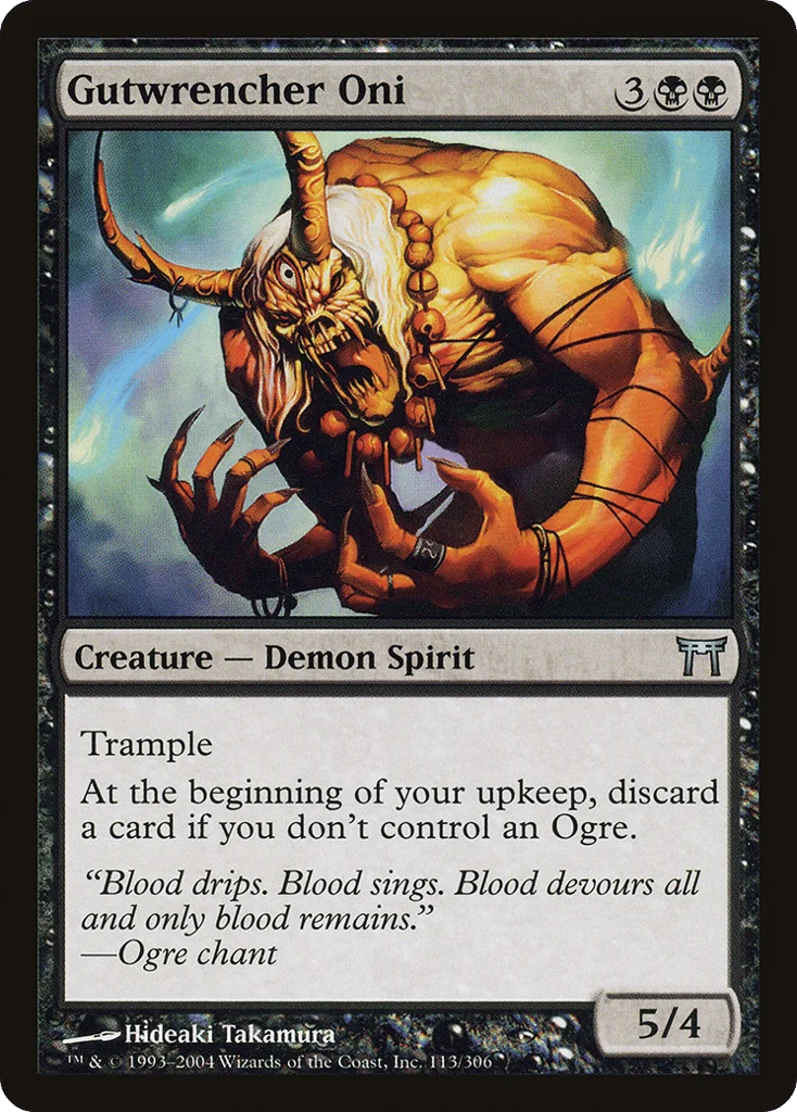 Gutwrencher Oni · Champions of Kamigawa