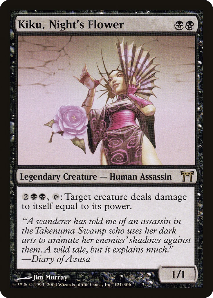 Kiku, Night's Flower · Champions of Kamigawa