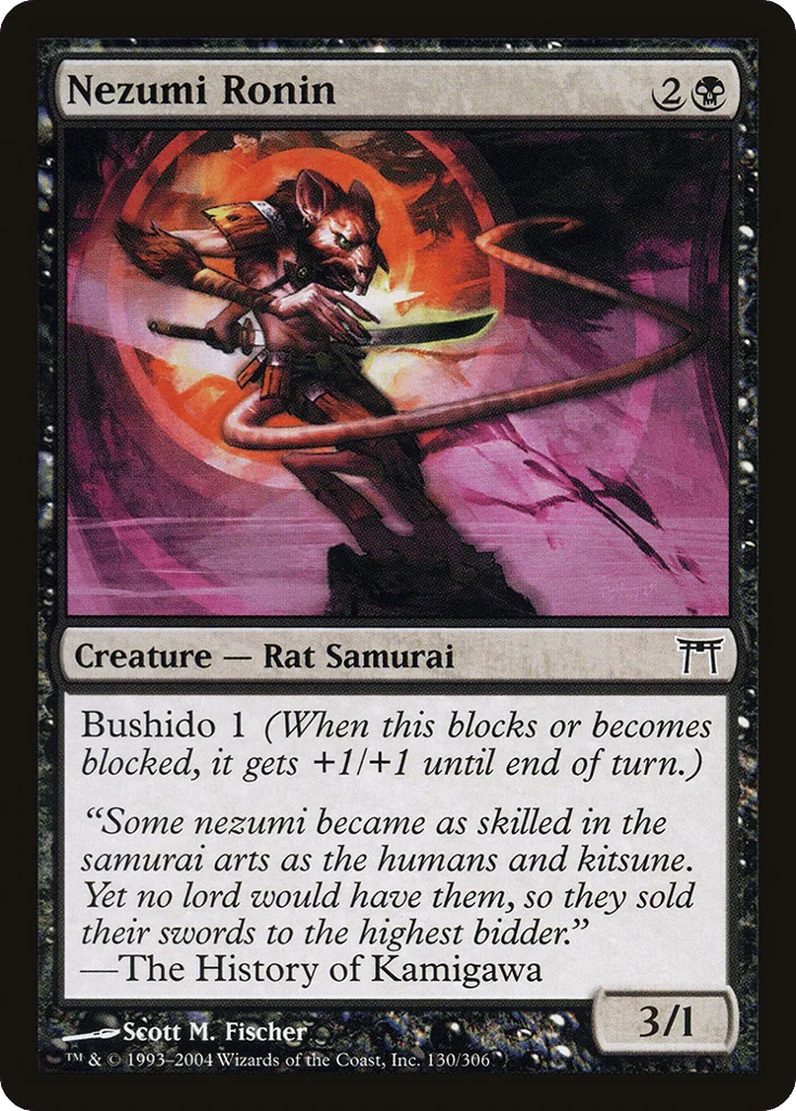 Nezumi Ronin · Champions of Kamigawa